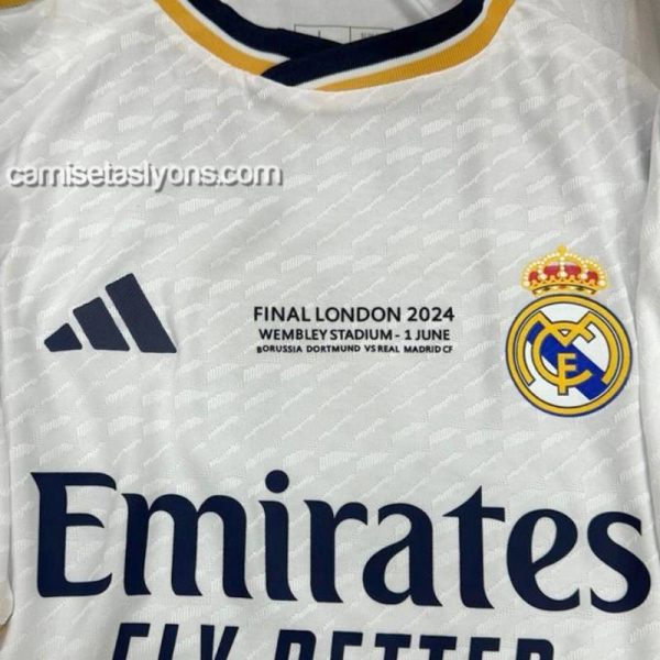 CAMISETA REAL MADRID 2023/24 VERSIÓN JUGADOR – FINAL LONDON 2024