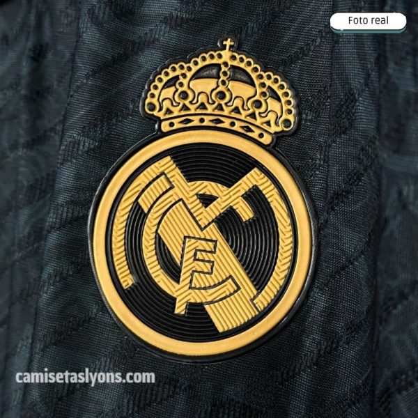 CAMISETA REAL MADRID 2023/24 (BLACK AND GOLD) VERSIÓN JUGADOR