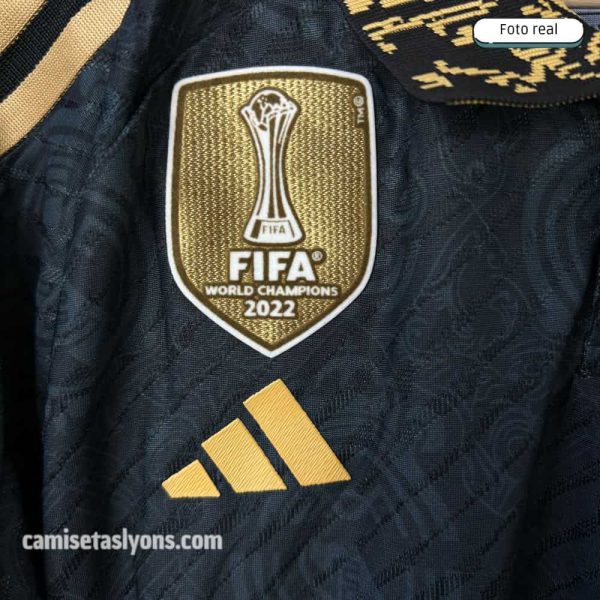 CAMISETA REAL MADRID 2023/24 (BLACK AND GOLD) VERSIÓN JUGADOR