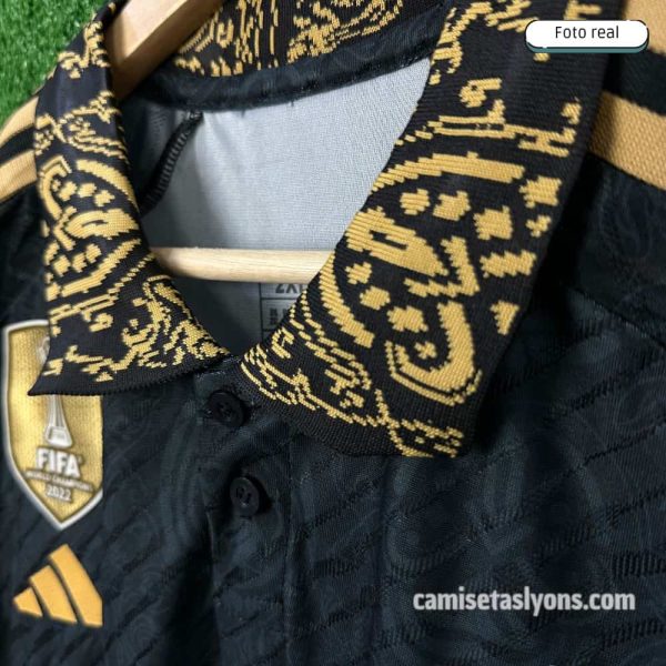 CAMISETA REAL MADRID 2023/24 (BLACK AND GOLD) VERSIÓN JUGADOR