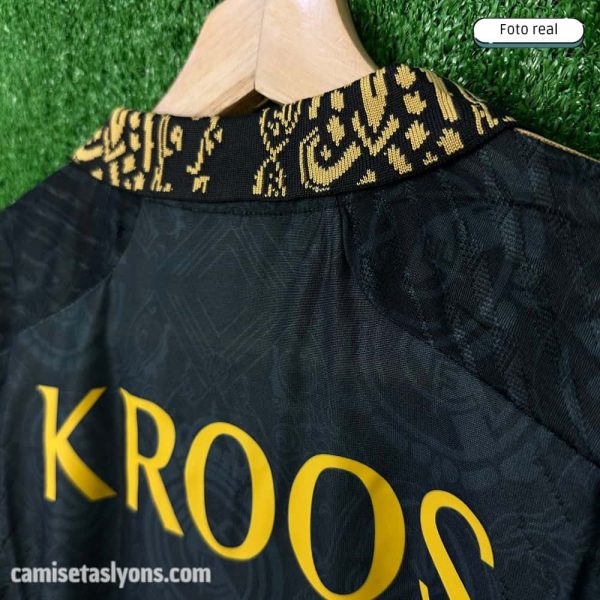 CAMISETA REAL MADRID 2023/24 (BLACK AND GOLD) VERSIÓN JUGADOR