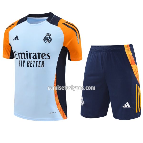 REAL MADRID 2024/25 – KIT DE ENTRENAMIENTO MANGA CORTA