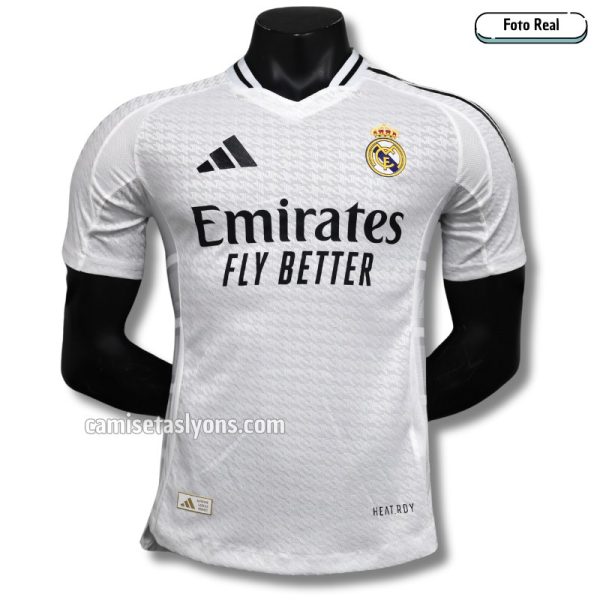REAL MADRID 2024/25 (1ERA EQUIPACIÓN) VERSIÓN JUGADOR