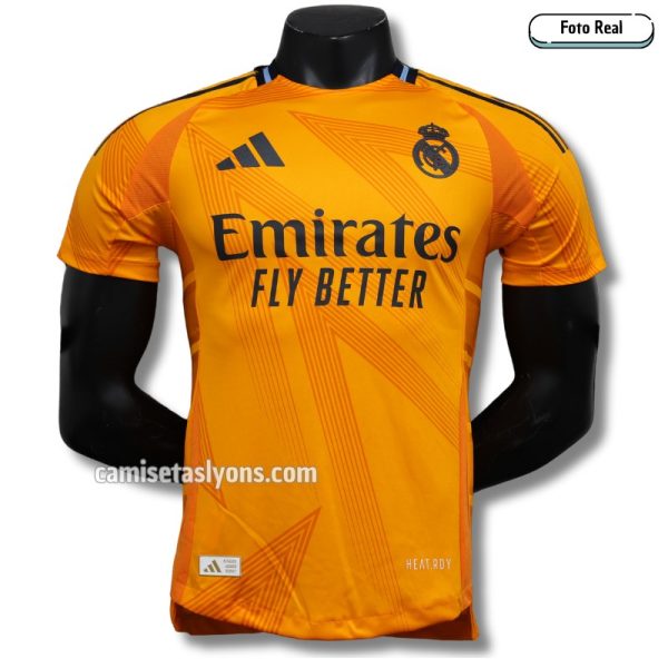 CAMISETA REAL MADRID 2024/25 (2DA EQUIPACIÓN) VERSIÓN JUGADOR