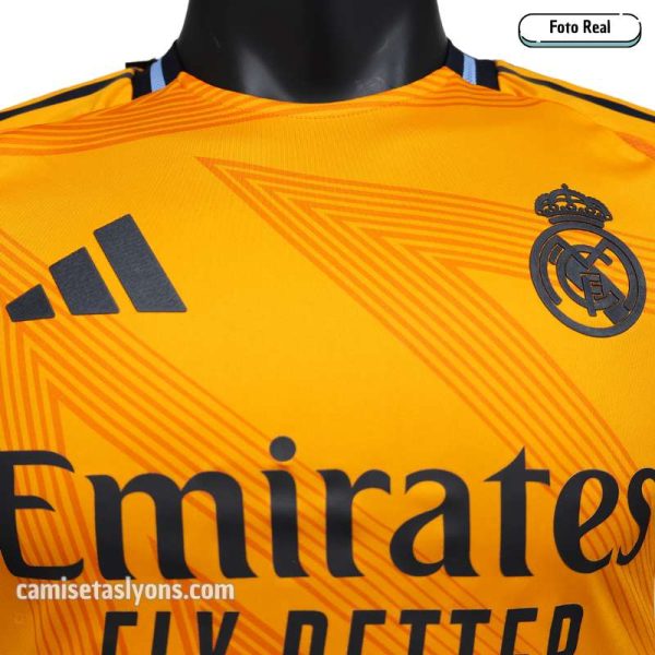 CAMISETA REAL MADRID 2024/25 (2DA EQUIPACIÓN) VERSIÓN JUGADOR