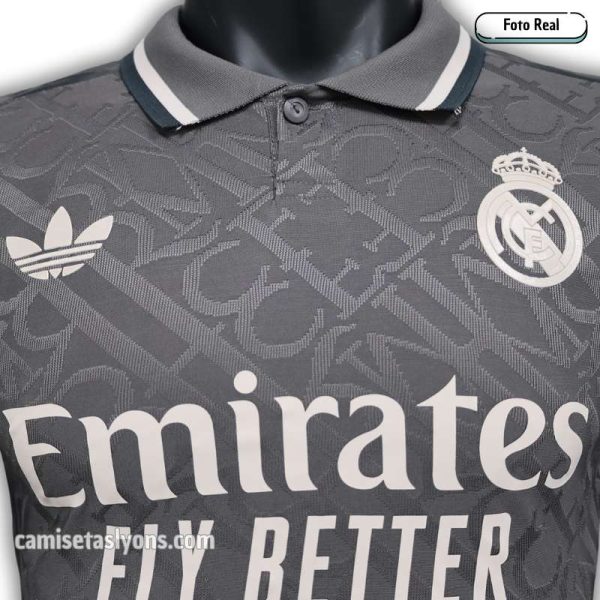 CAMISETA REAL MADRID 2024/25 (3ERA EQUIPACIÓN) VERSIÓN JUGADOR