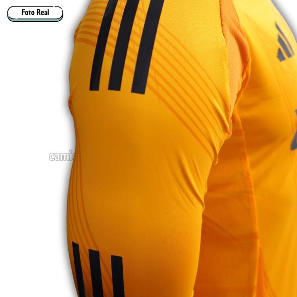 CAMISETA REAL MADRID 2024/25 (2DA EQUIPACIÓN) VERSIÓN JUGADOR MANGA LARGA