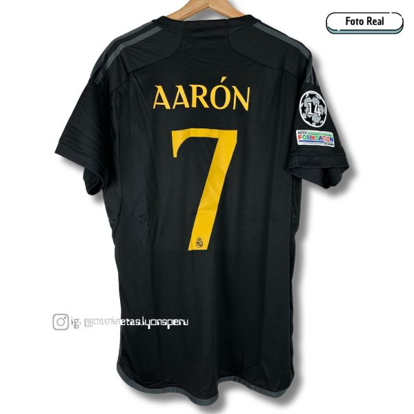 CAMISETA REAL MADRID 2023/24 (3ERA EQUIPACIÓN) VERSIÓN FAN