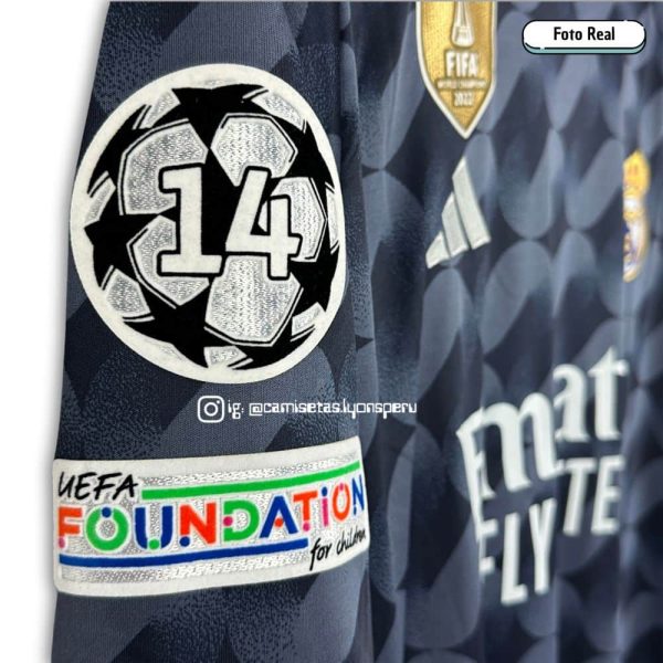 CAMISETA REAL MADRID 2023/24 (2DA EQUIPACIÓN) VERSIÓN FAN – MANGA LARGA
