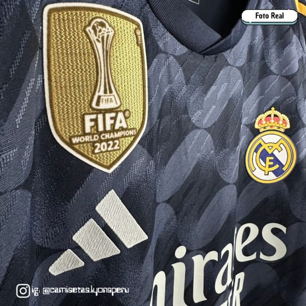 CAMISETA REAL MADRID 2023/24 (2DA EQUIPACIÓN) VERSIÓN JUGADOR
