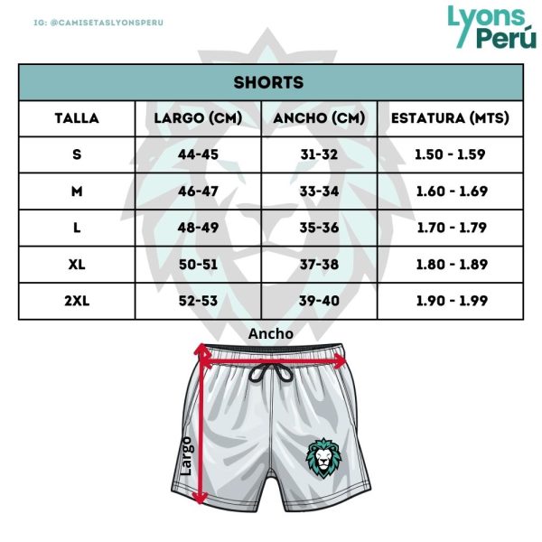 SHORTS INGLATERRA 2024/25 (1ERA EQUIPACIÓN) – VERSIÓN JUGADOR